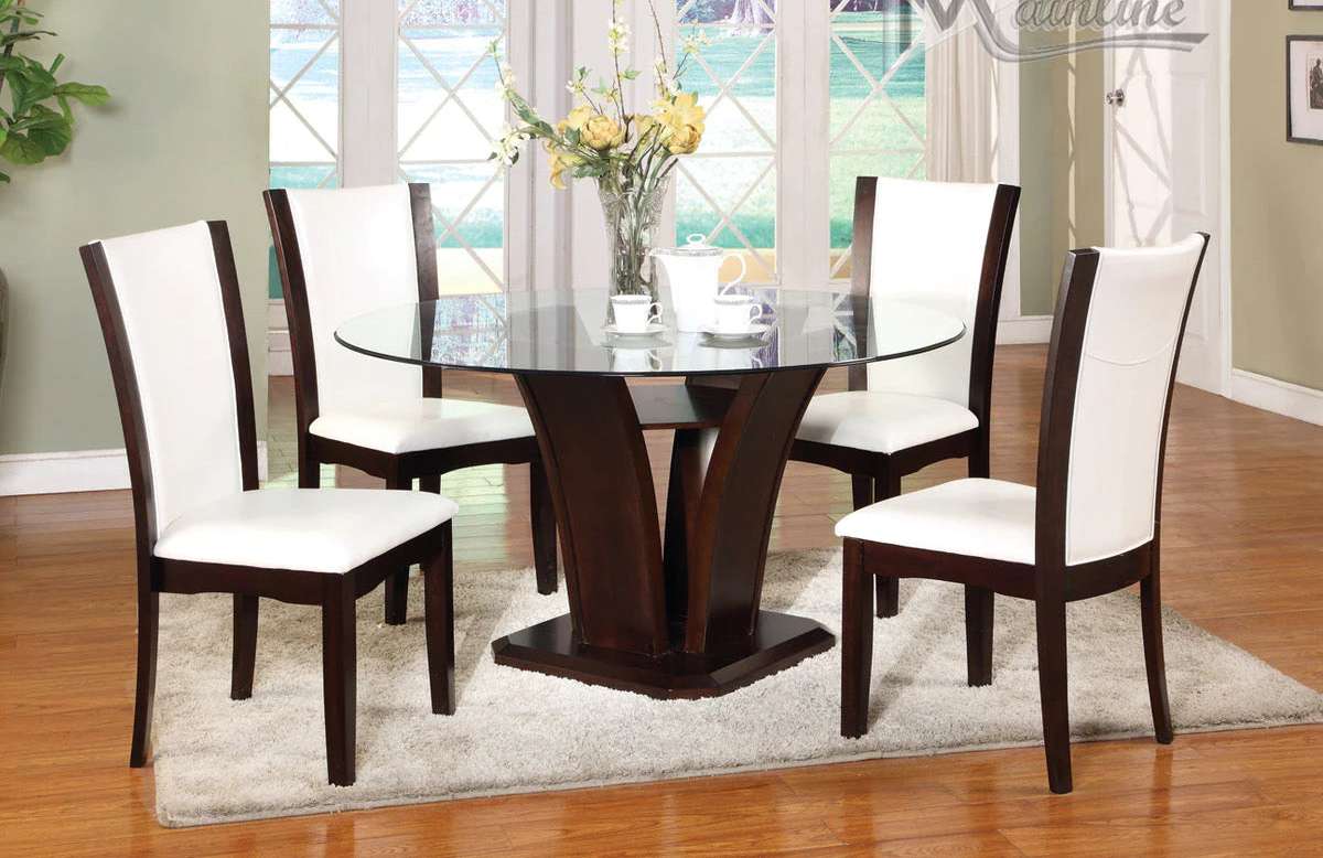 Mainline 22105 | Dinette Set | Espresso & White