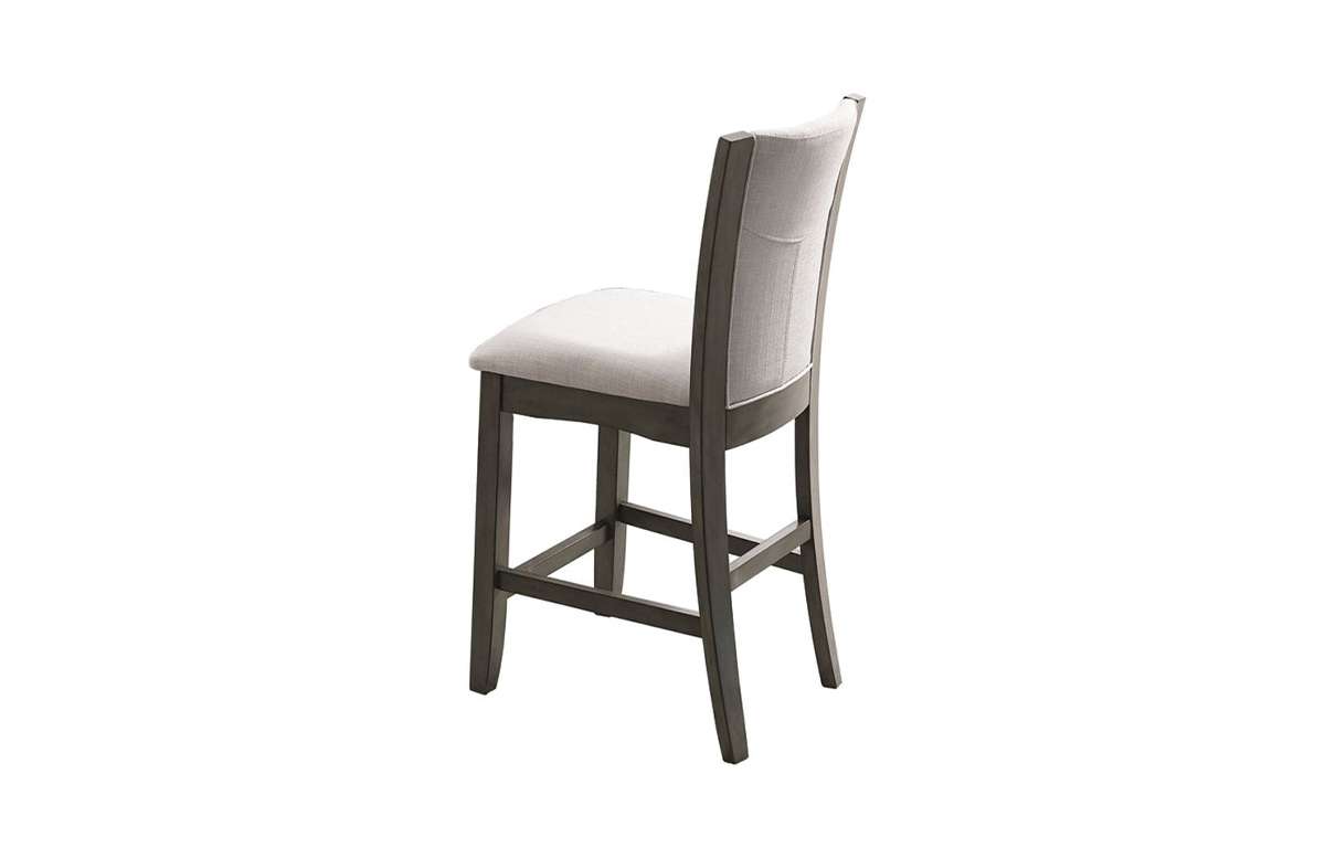 Mainline 2240 | Grey Bar Stool | Angled at 30°