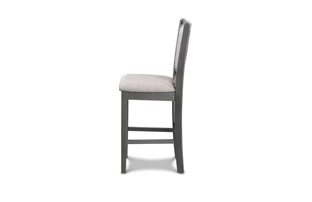 Mainline 2240 | Grey Bar Stool | Side View