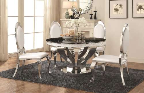 Coaster 107891 | Marble-Like Top | Dinette Table