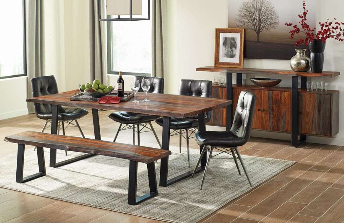 Coaster 110181 Live Edge | Dining Room | Angled at 30°