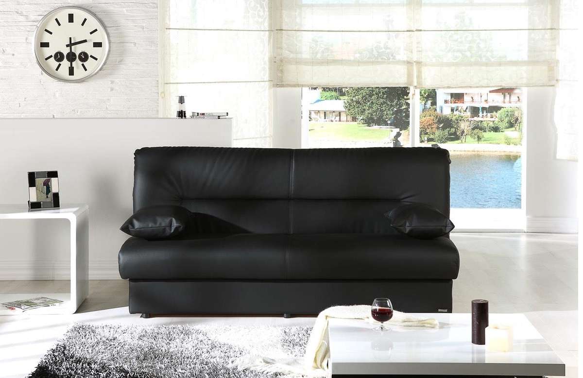 Bellona Regata | PU Black | Front Facing