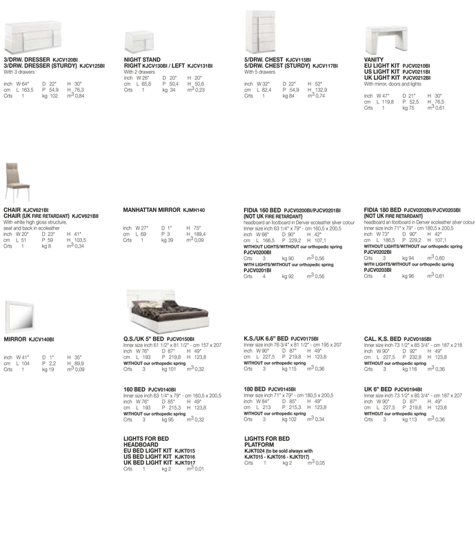 Alf Artemide | Bedroom | Specifications