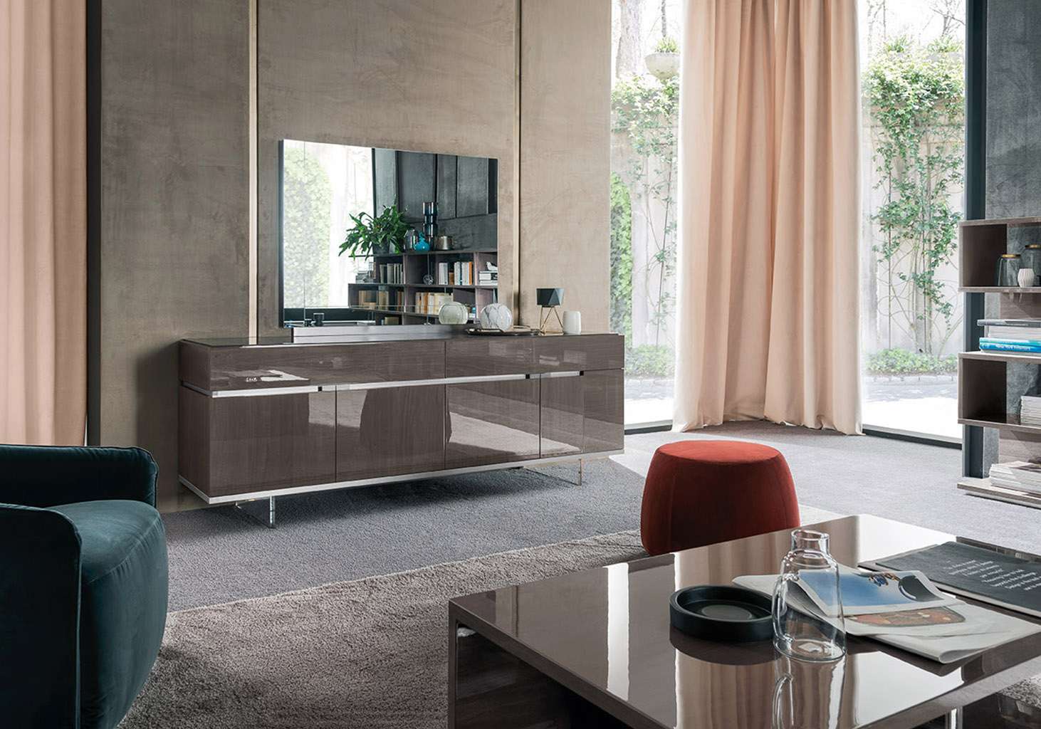Alf Athena | Buffet & Mirror | Angled at 30°