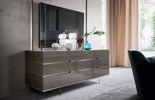 Alf Athena | Dresser & Mirror | Angled at 30°