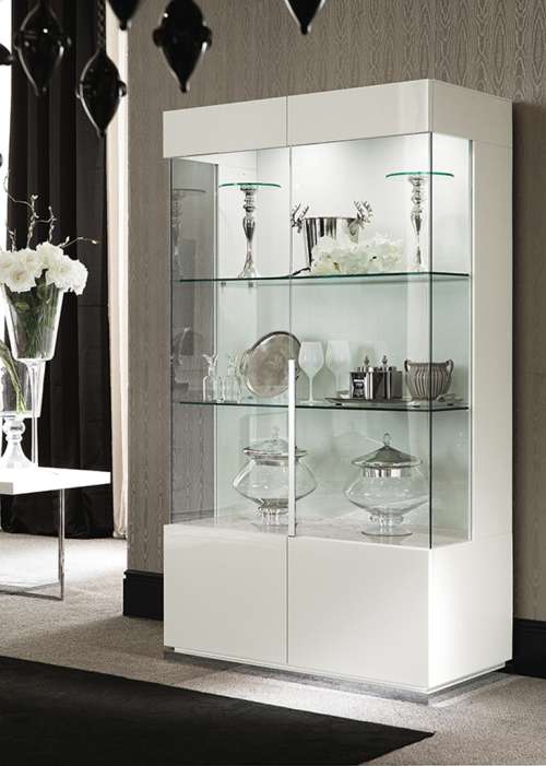 Alf Artemide | 2-Door Curio | Angled at 30°