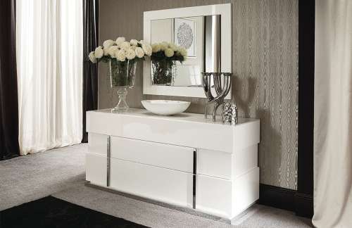 Alf Canova | Bedroom Dresser & Mirror | Angled at 30°