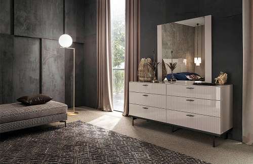 Alf Claire | Dresser & Mirror | Angled at 30°