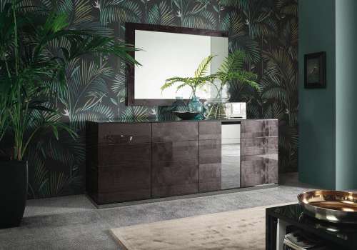 Alf Heritage | 4-Door Buffet & Mirror | Angled at 30°