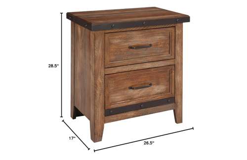 Intercon Taos | Nightstand | Specifications