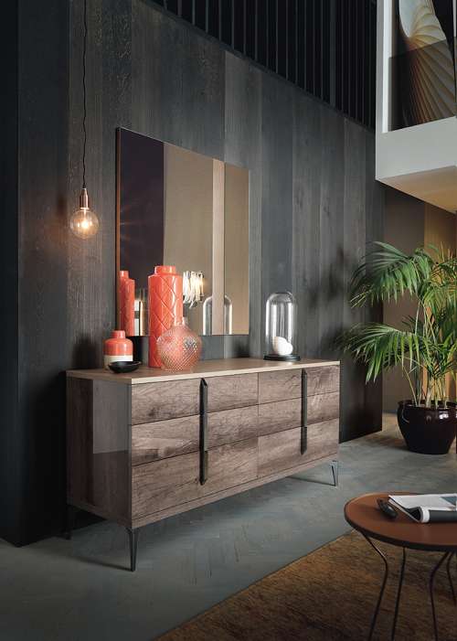 Alf Matera | Dresser & Mirror | Angled at 30°