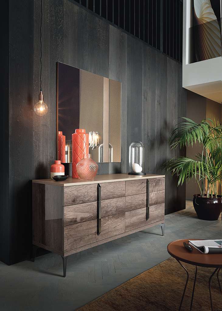 Alf Matera | Dresser & Mirror | Angled at 30°