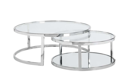 Chintaly 55092 | Coffee Table | Glass Top