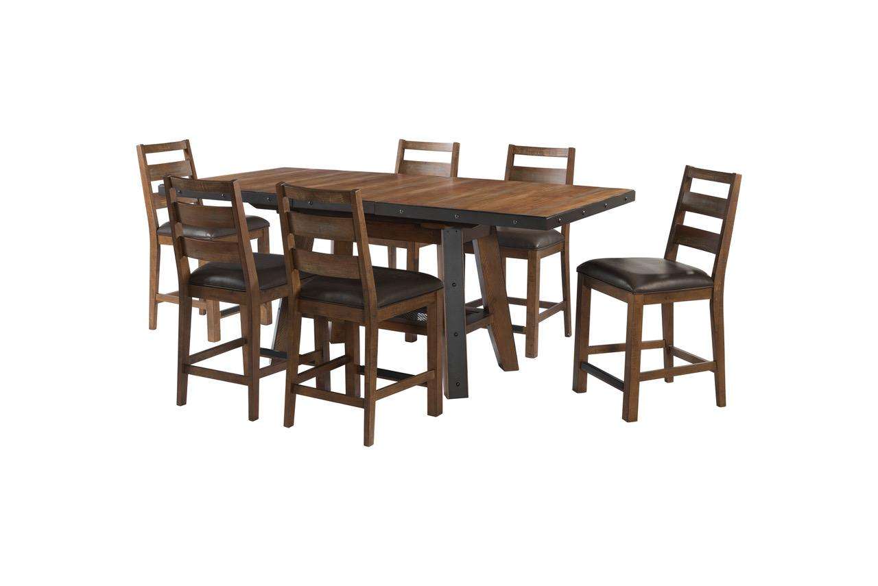 Intercon Taos 5pc Counter Dining Set