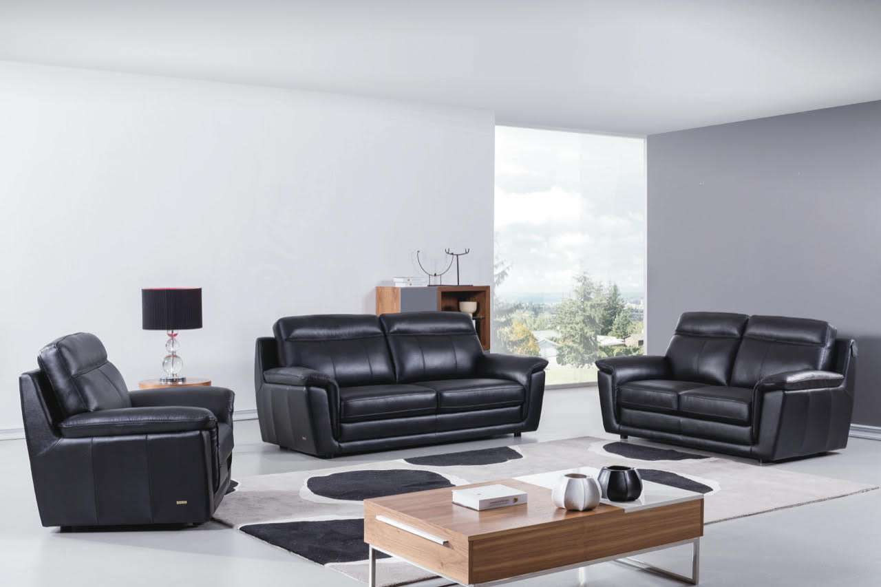 Beverly Hills S210 Leather Sofa - Image 3