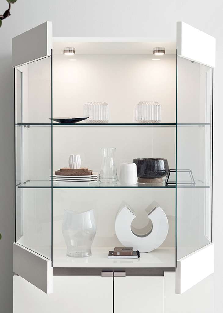 Alf Artemide | 2 Door Curio | Opened Drawers