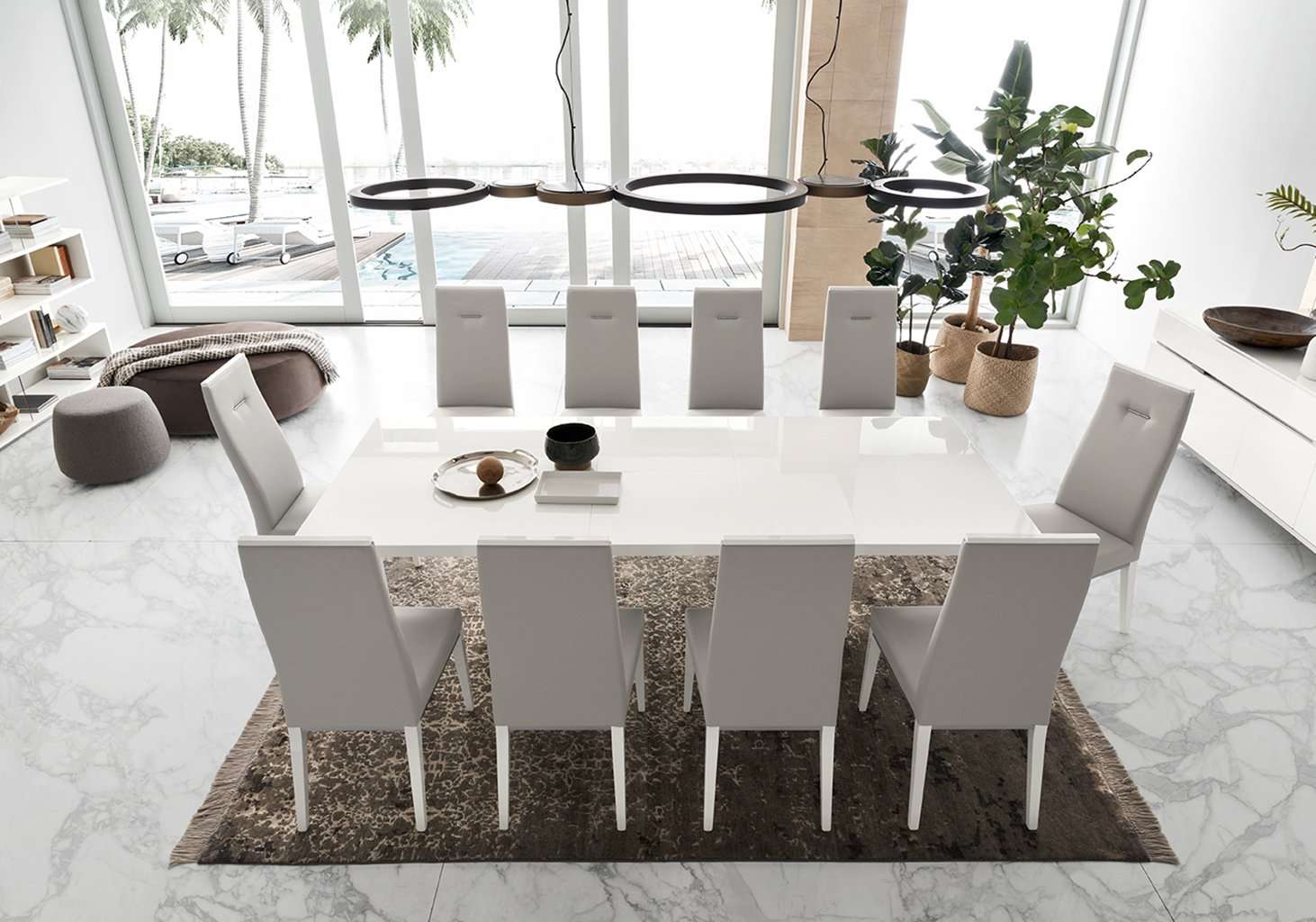 Alf Artemide | Dining Set | Top View