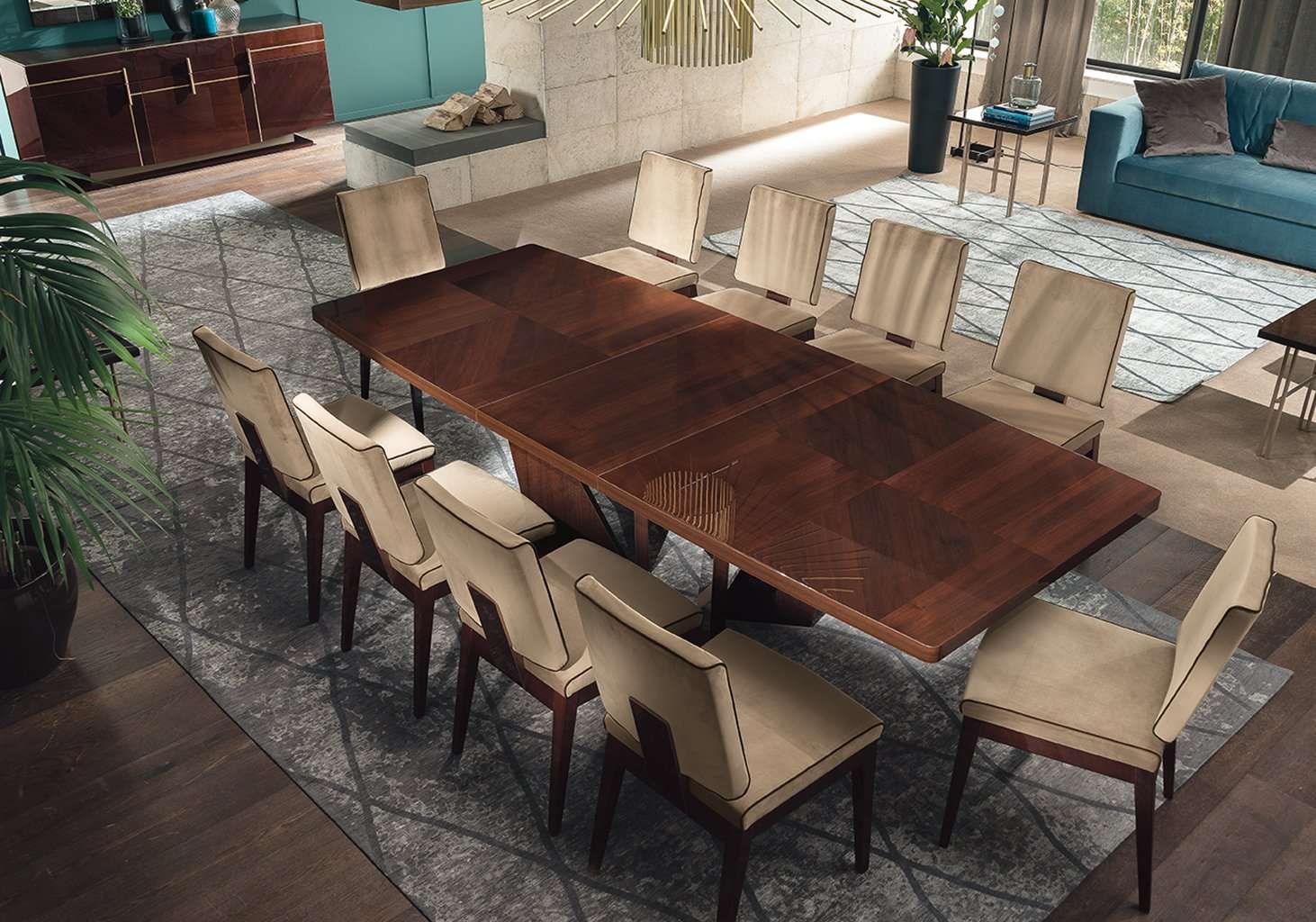 Alf Bellagio | Dining Table | Top View