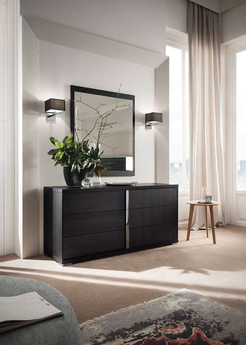 Alf Etna | Bedroom Dresser & Mirror | Angled at 30°
