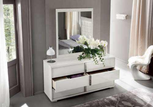 Alf Imperia | Dresser & Mirror | Opened Drawers