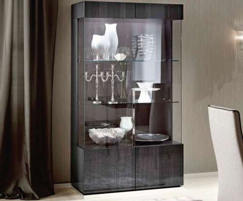 Alf Monte Carlo | 2-Door Curio | Koto High Gloss