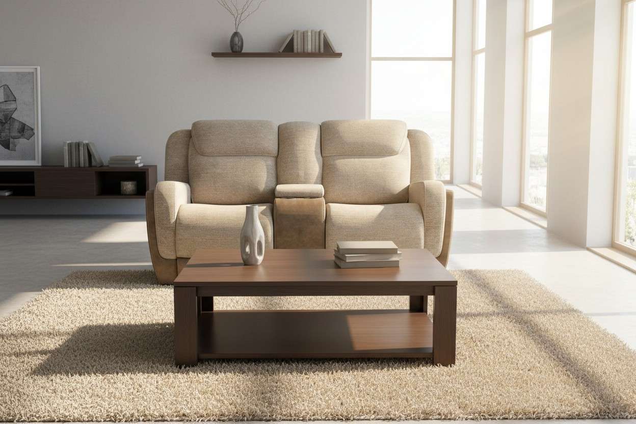 Elements Hornet Loveseat (Beige)