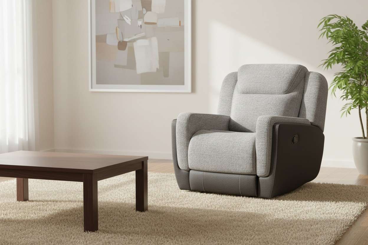 Elements Hornet Glider Recliner (Gray) - Image 2