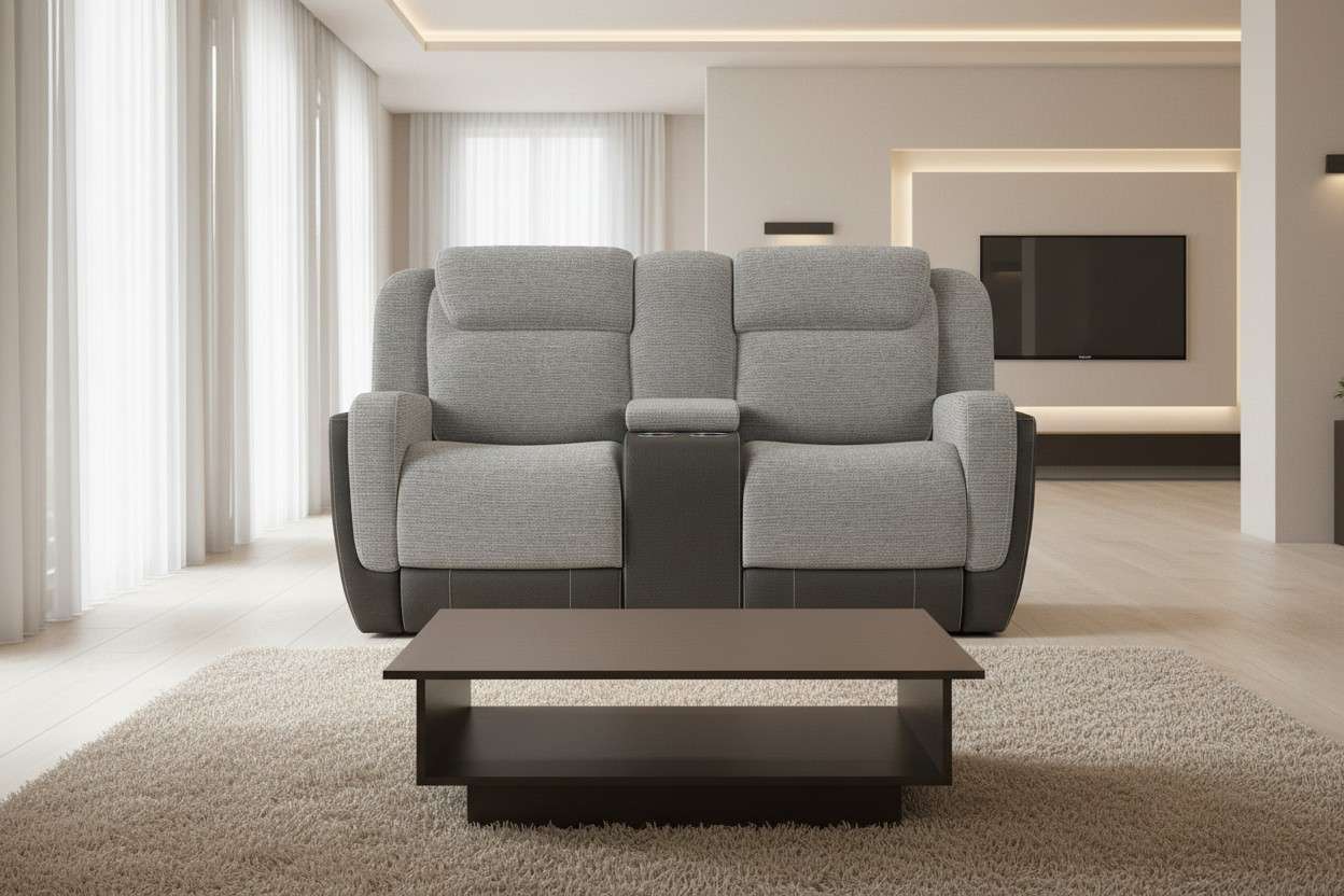 Elements Hornet Loveseat (Gray)