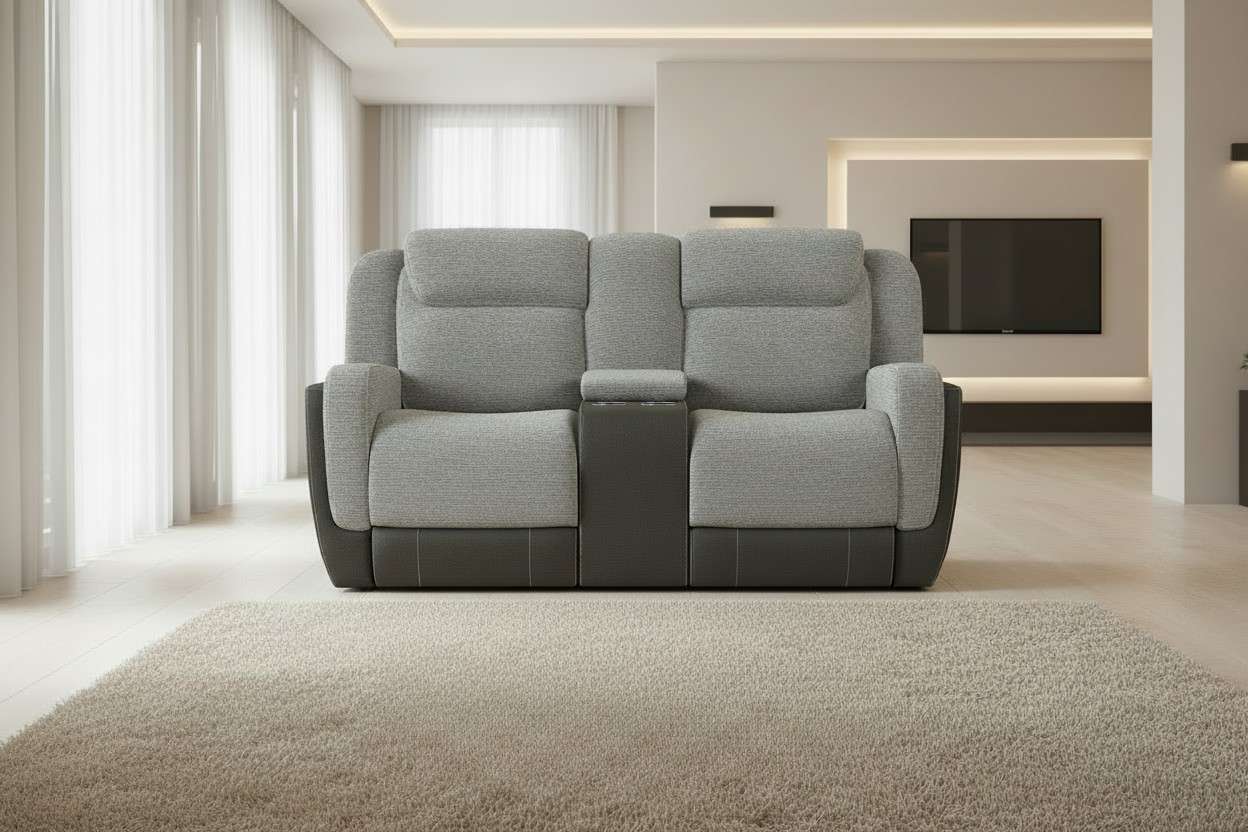Elements Hornet Loveseat (Gray) - Image 3