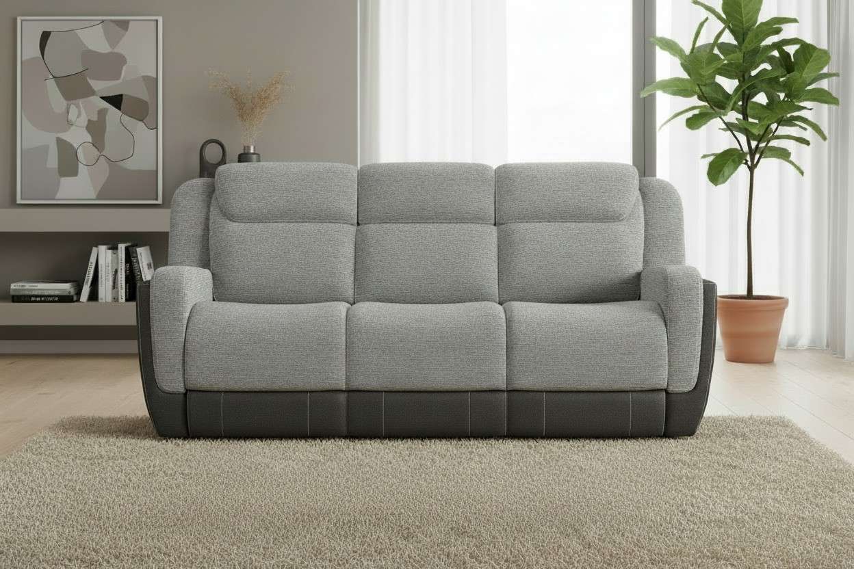 Elements Hornet Sofa (Gray) - Image 2