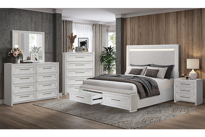 Avalon Lifestyle B967 4pc Queen Bedroom Set
