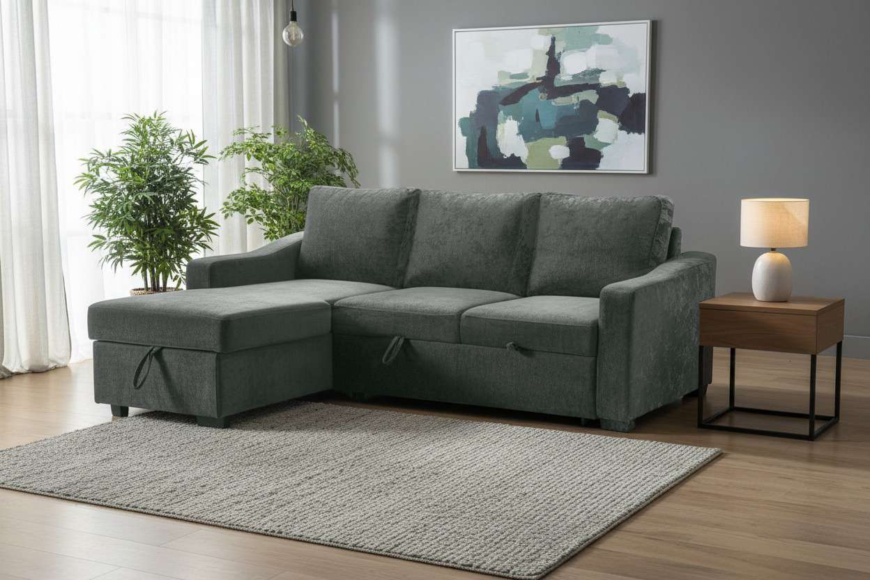 Sparta Sectional Sleeper - Image 4